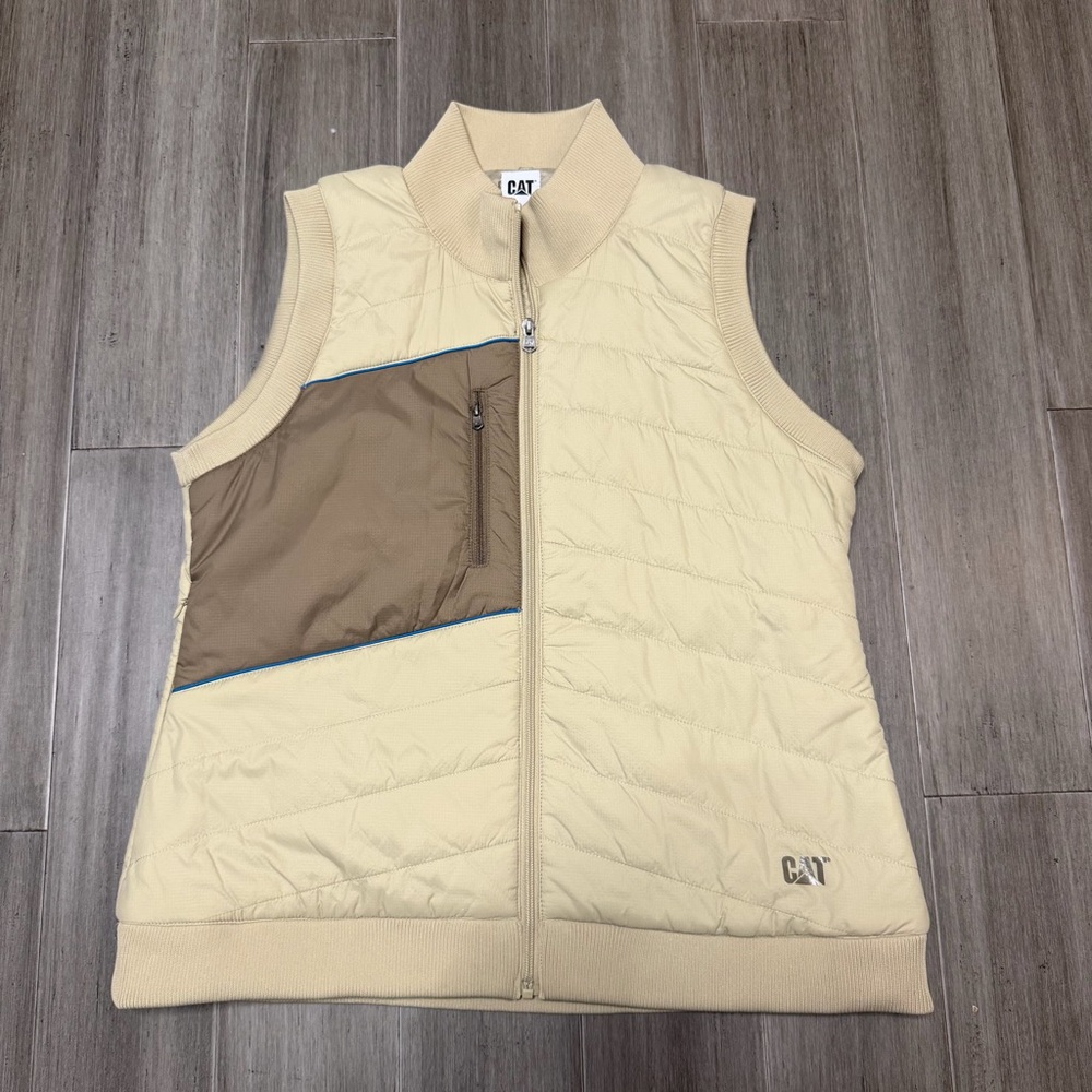Caterpillar, CAT, Workwear, Quilted‎ Puffer Vest | Women’s Large